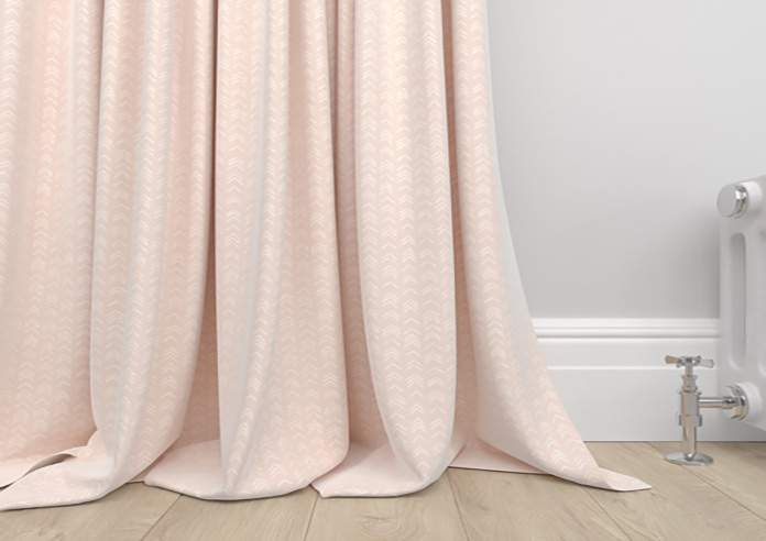 Rolling Hills Velvet, Pink - Made to Measure Curtains - Image 6